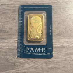 PAMP gold bar