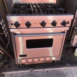 Viking Range & Fridge 