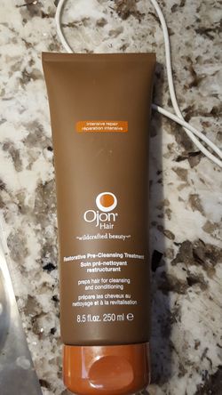 New Ojon pre cleansing treatment for hair