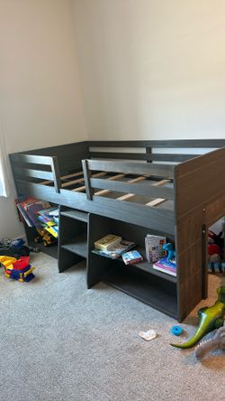 Lofted Max & Lily twin bed