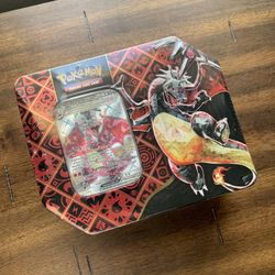 Pokemom Paldean Fates Tin 