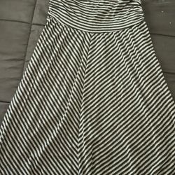 striped skirt 