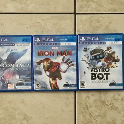 PlayStation VR Games — $20–$15