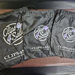 Clips4sale Draw String Backpacks Beach Bags Shoulder Bags 