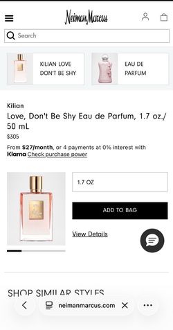 Love by Kilian don’t be shy Eau De Parfum