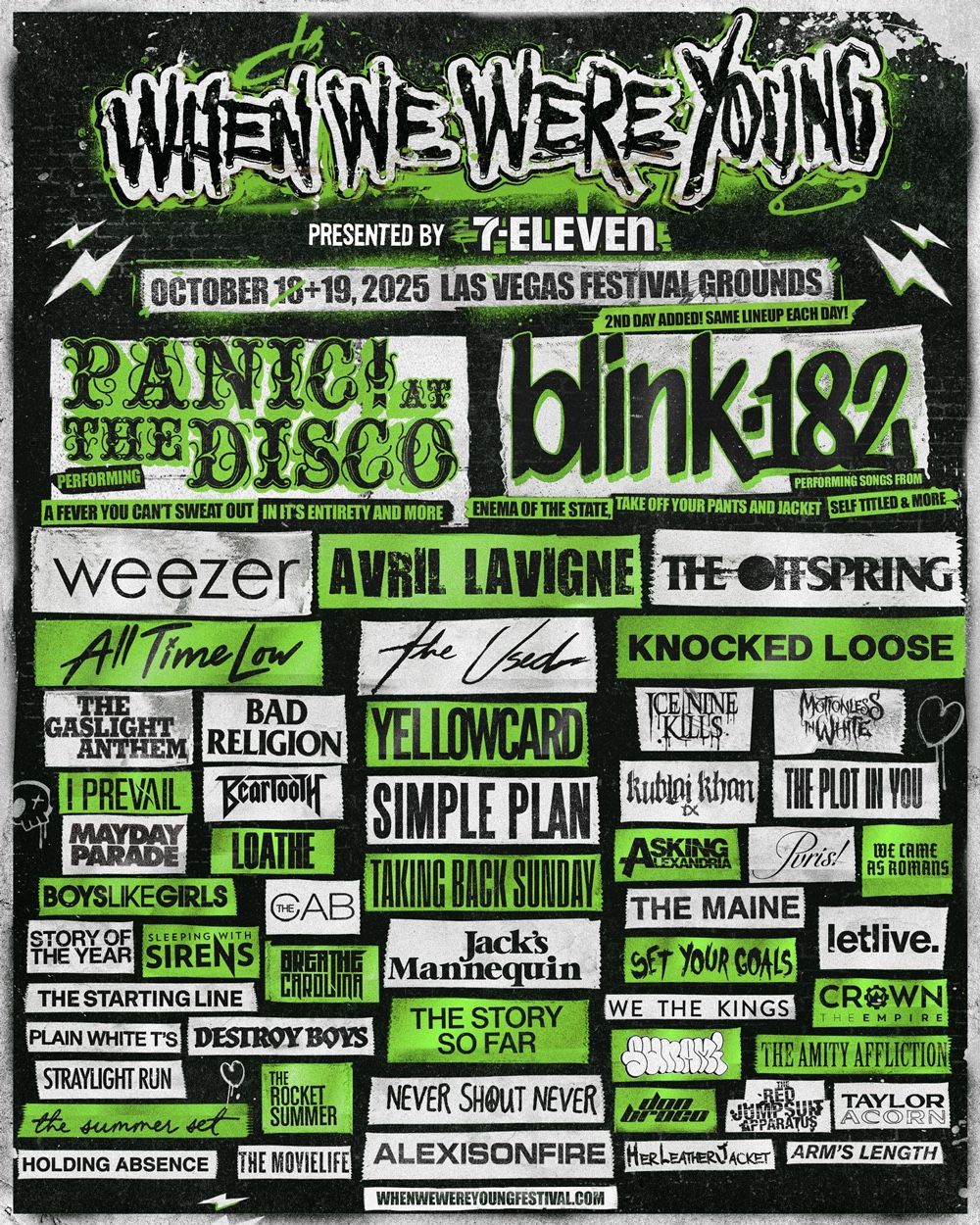 When We Were Young Fest wristband