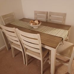 7 Piece Dining Table And Chair Set