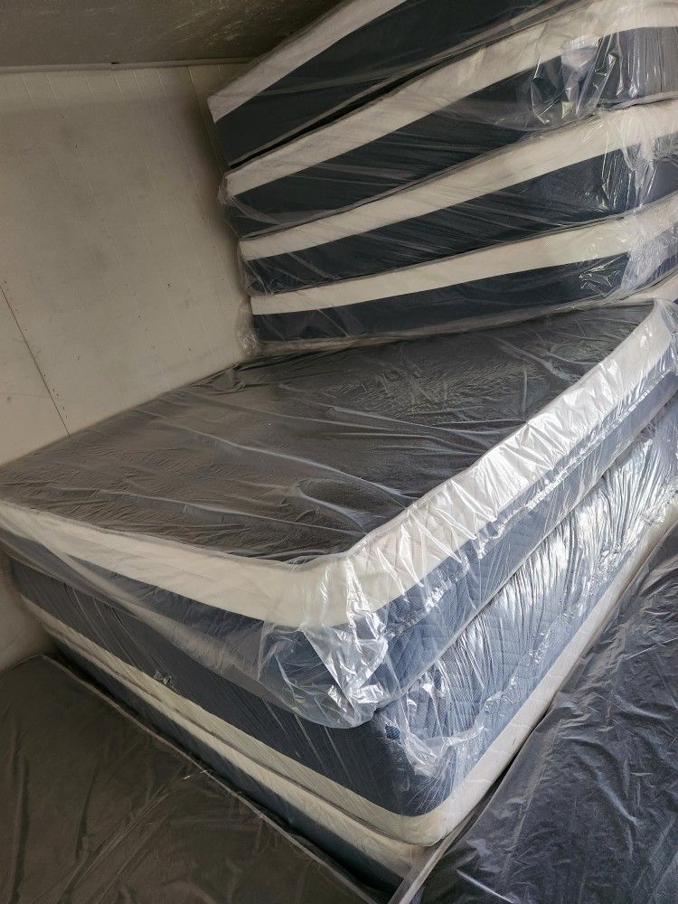 King, Queen, FULL AND Twin Bed And Box Spring Same Day Deliver