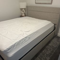 Queen Bed Frame And Mattress 