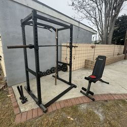 PowerTec Squat Rack/ Pull Up Bar