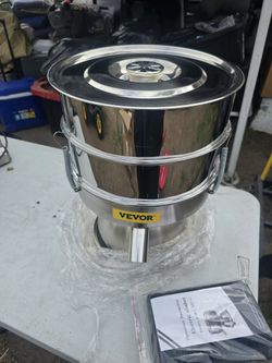 VEVOR Electric Vibrating Sieve Stainless Steel Sifter Shaker Machine