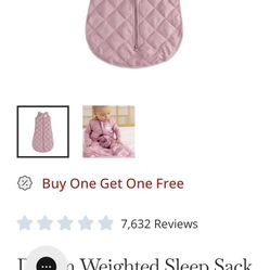 Dreamland Weighted Sleep Sack Size 6-12 Months