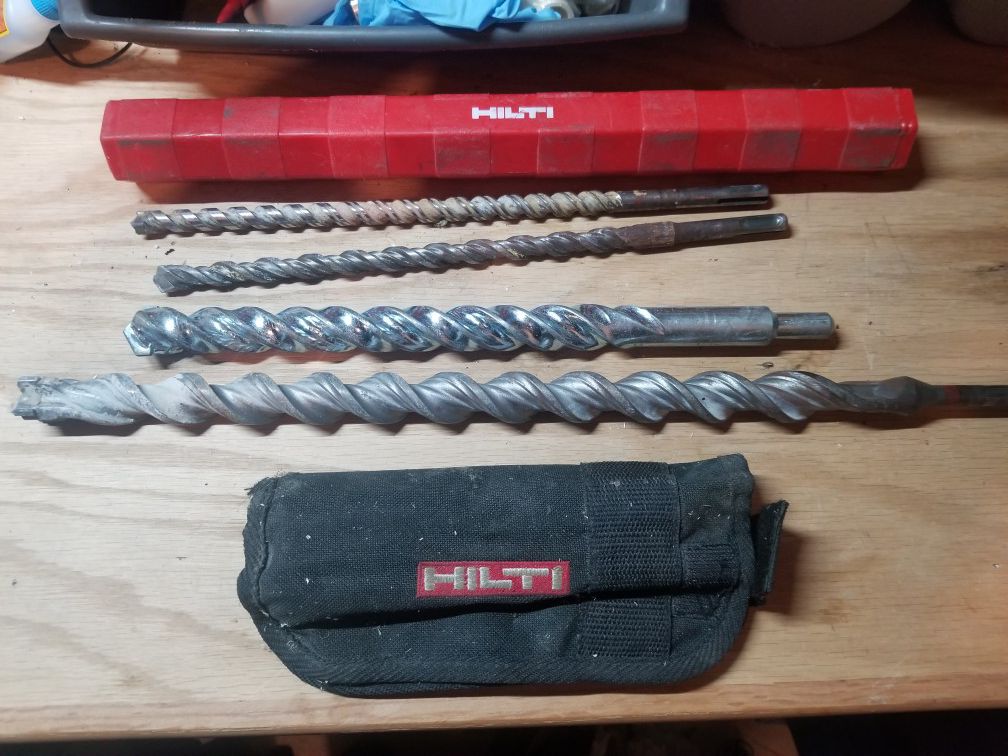 12 Hilti Masonry Drill Bits