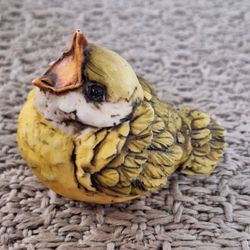 Hungery Baby Bird Figurine Collectible