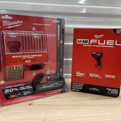 Milwaukee m18  Fuel 3/8” Mid Torque Impact Wrench With 3ah High Output Battery And Charger 