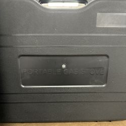 Portable butane gas stove