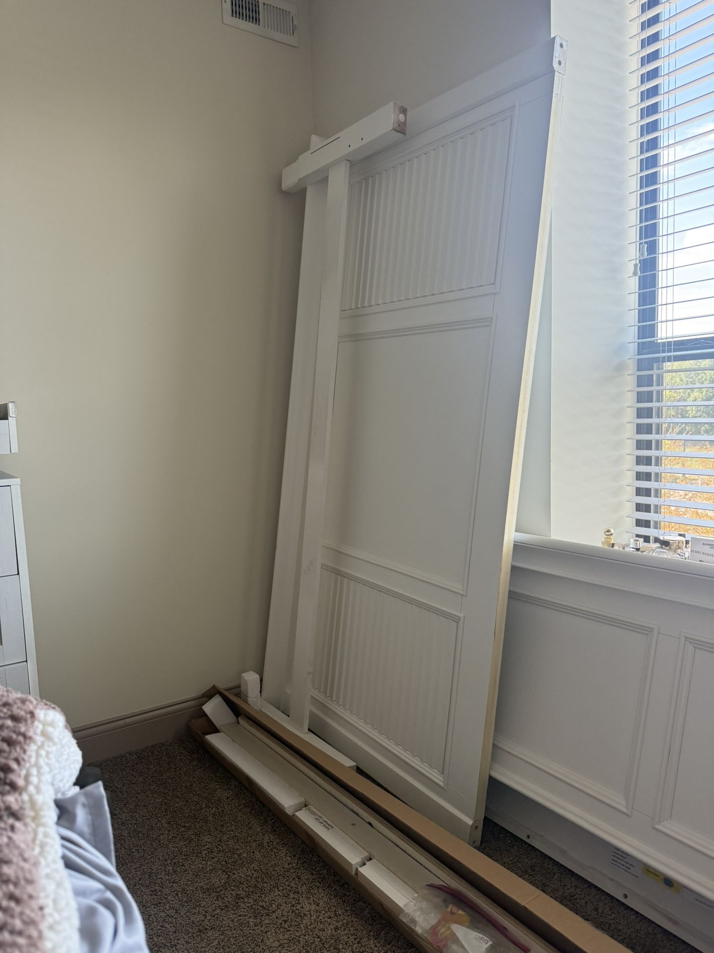 King Sized Panel Bed Frame