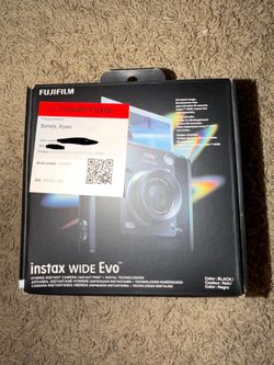 Fujifilm Instax Wide EVO + film