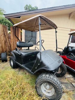 ezgo golfcart 36v good battery and charger
