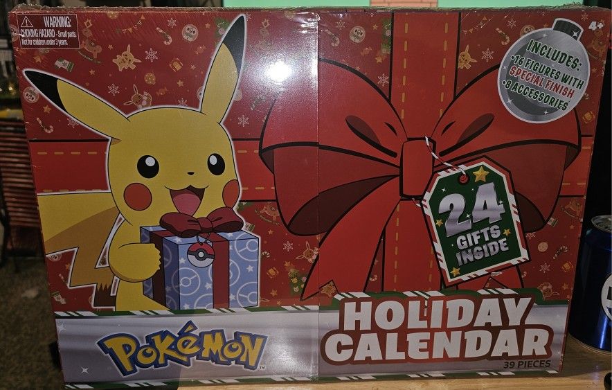 Pokemon Holiday Calender