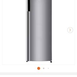 LG Mini Refrigerator with Freezer - Stainless Steel