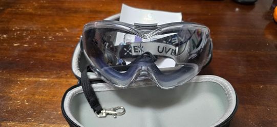 Uvex safety goggles