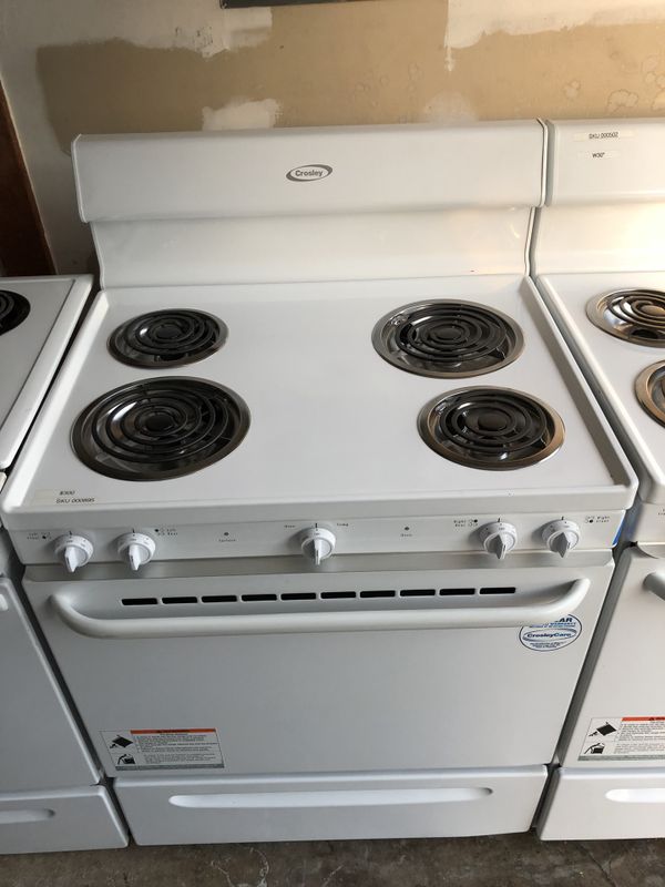 30” Crosley Electric stove for Sale in San Jose, CA OfferUp