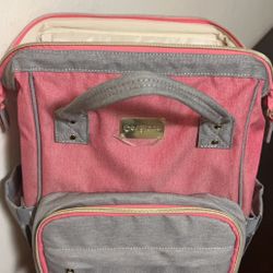 Diaper Backpack Baby girl Shoes 