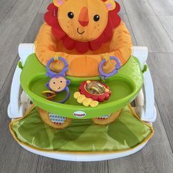 Fisher Price Sit Me Up floor seat with toy tray