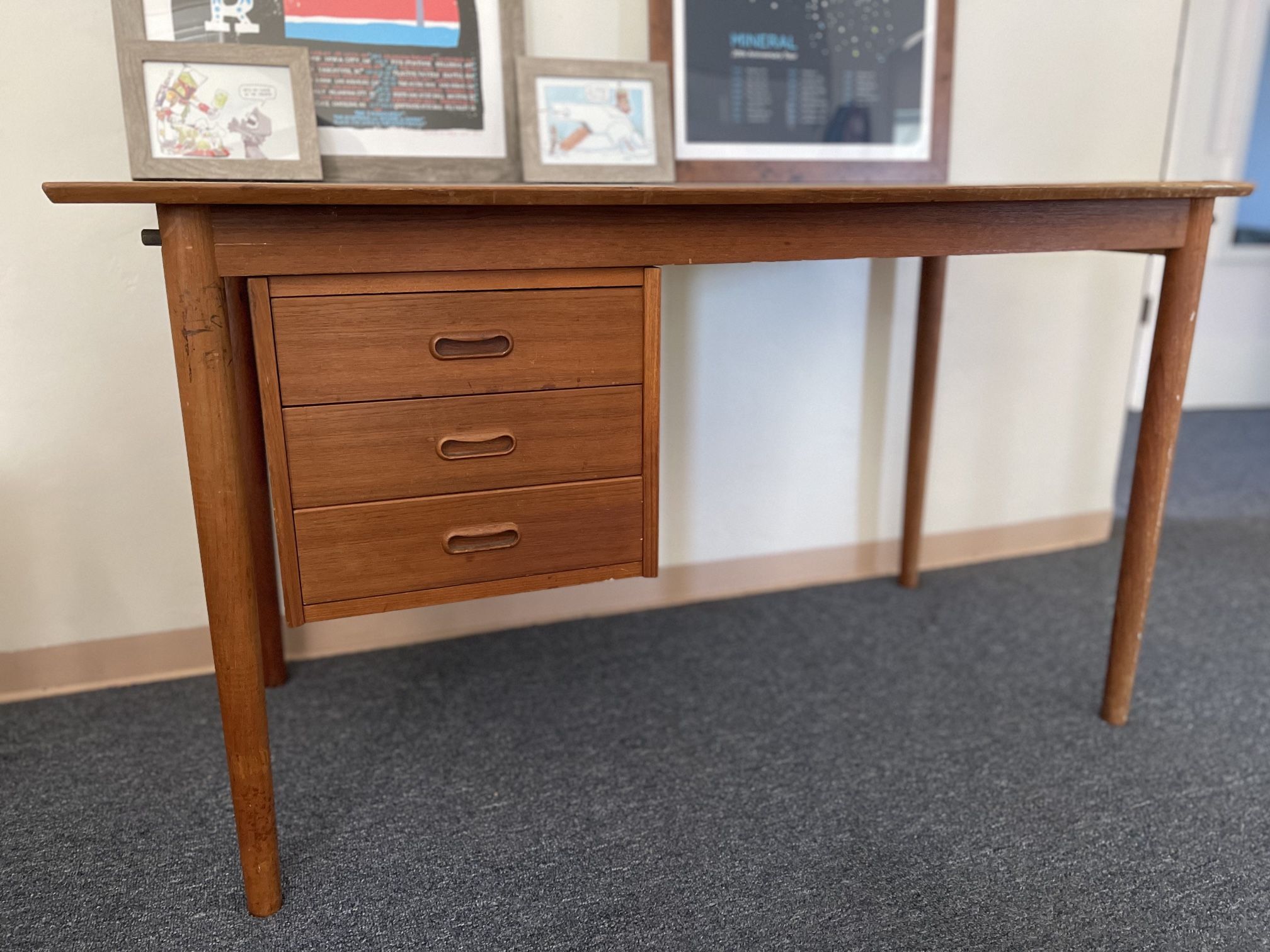 Arne Vodder for H. Sigh & Son Denmark Desk | Mid Century Modern