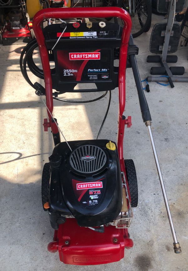 Craftsman pressure washer, no holds first to come first to take it for