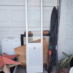 "SECURITY BOSS" PET PATIO SCREEN DOOR 78-81 1/2" HEIGHT X 16" https://offerup.com/redirect/?o=V0lERS5QRVQ= OPENING IS 15" TALL 11" WIDE. Cost $469