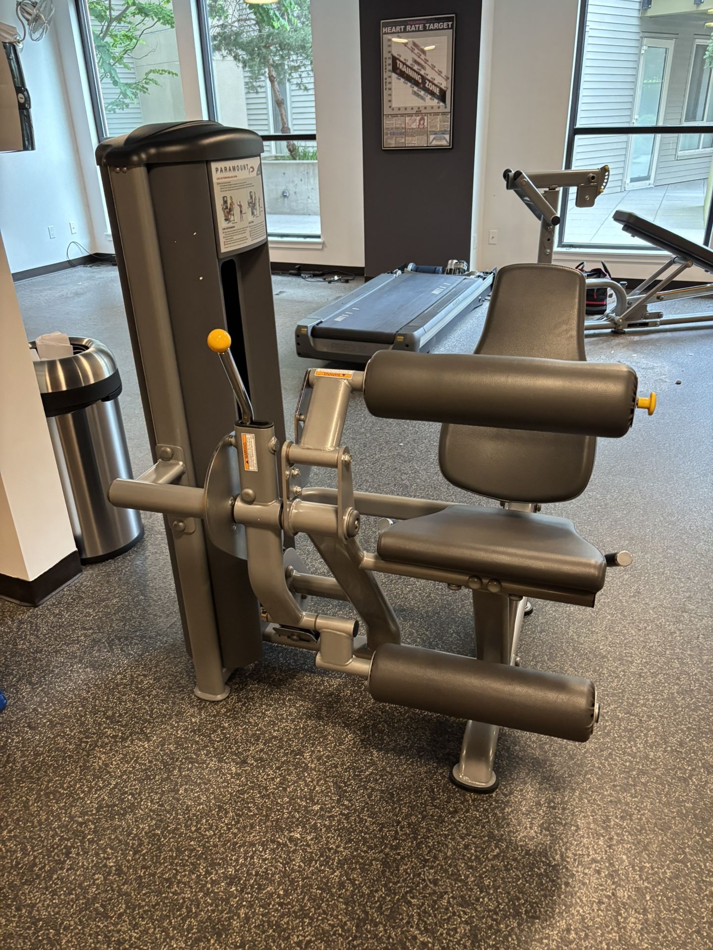 Leg Extension And Leg Curl Machine