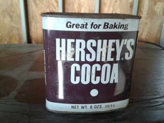 Vintage Hershey can