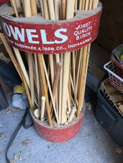 Dowel Rods and Holder