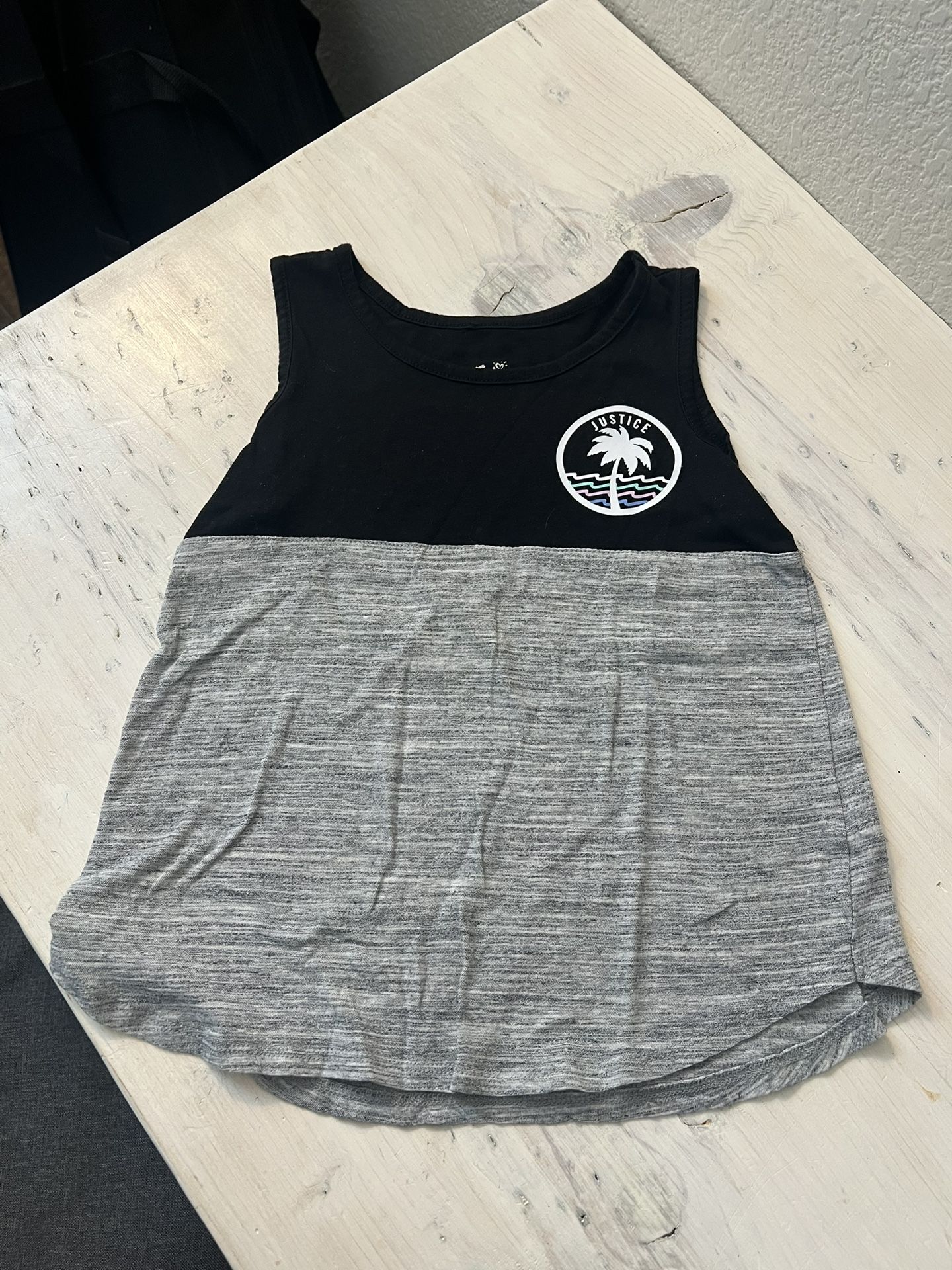Justice girls top size