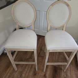 Wooden High Chairs Set 