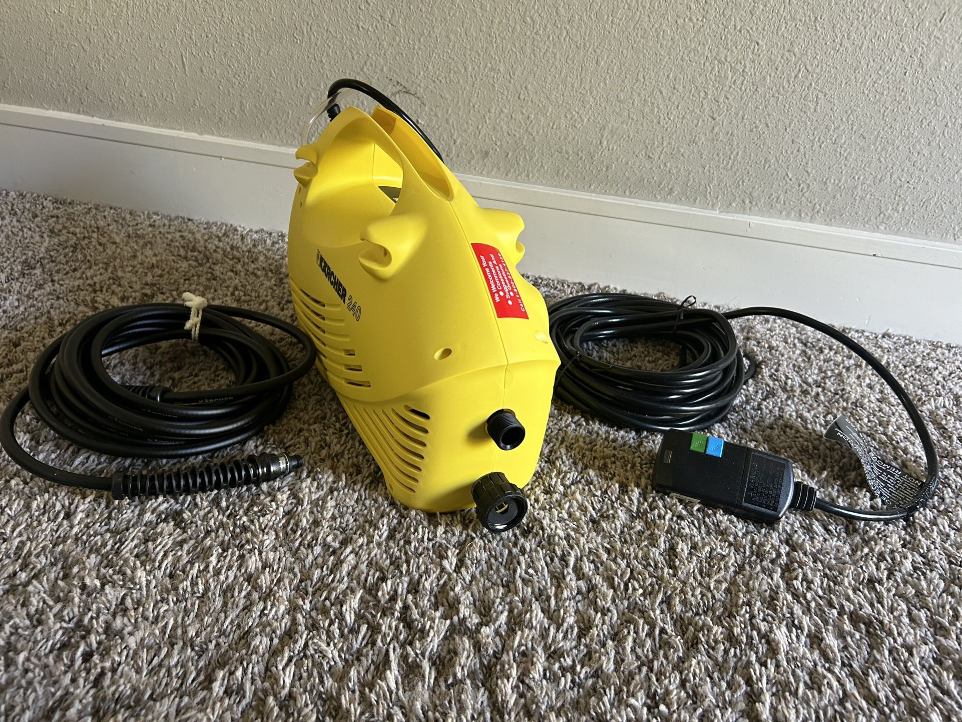 Brand New Still In Box! Karcher model k 240 plus pressure washer