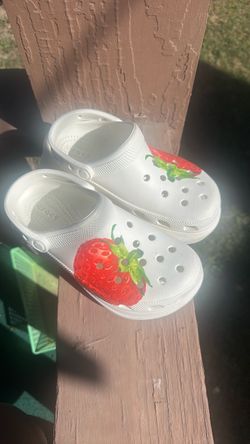 Strawberry Crocs
