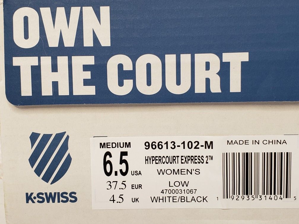 K Swiss Hypercourt Express 2 Womens 6.5