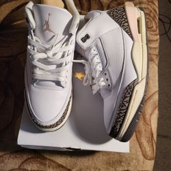 Jordan 3 Reto Neapolitan Dark Mocha  Worn  Size 12w And 10.5m  $100