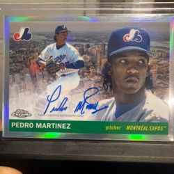 Topps Chrome Platinum Pedro Martinez Auto 5/5
