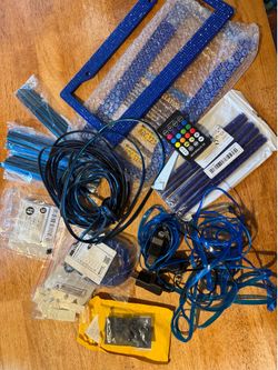 Car accessories. LED lights