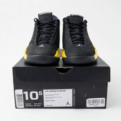 Air Jordan 14 Yellow Thunder