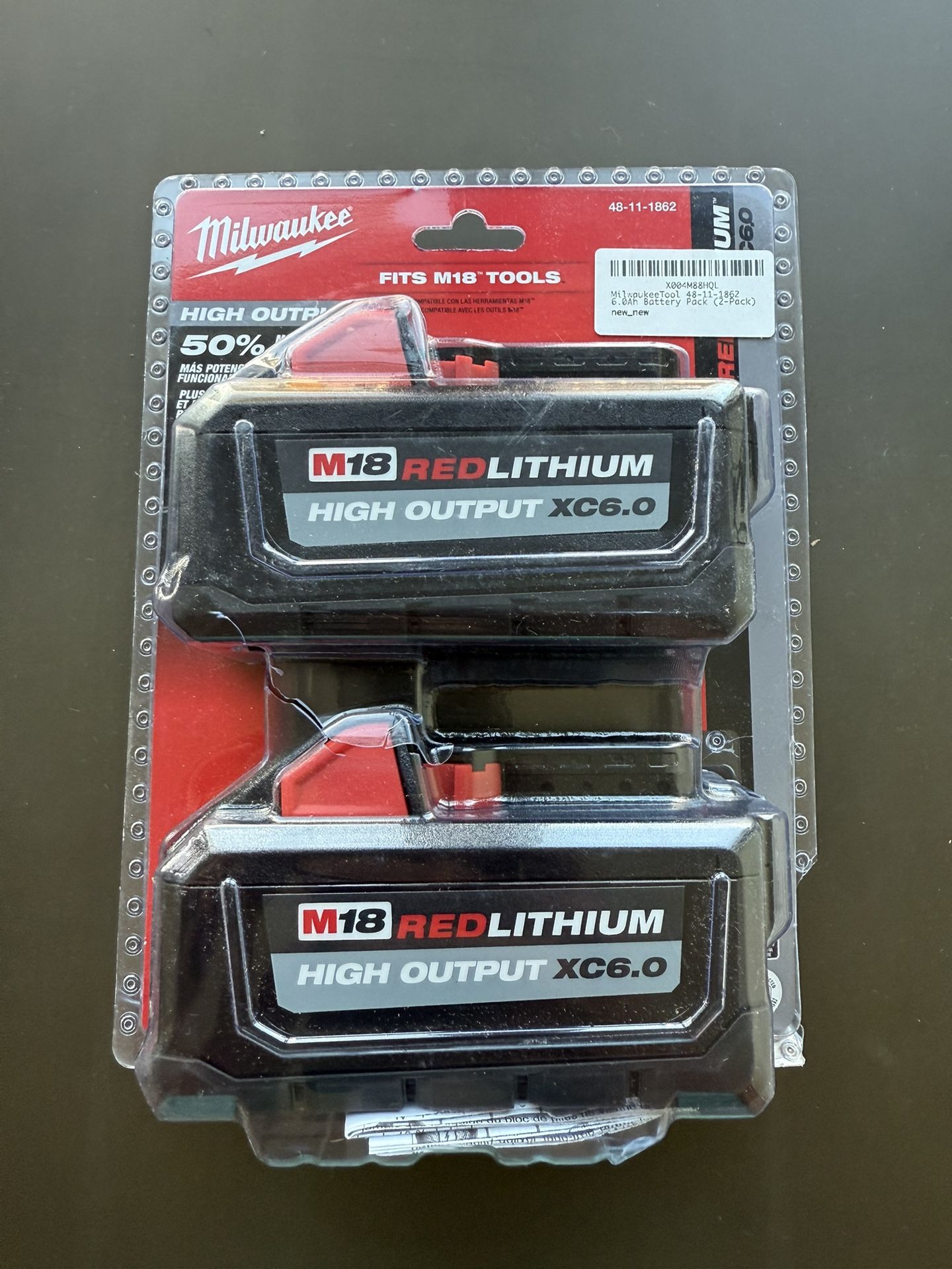Milwaukee M18 High Output Battery Bundle