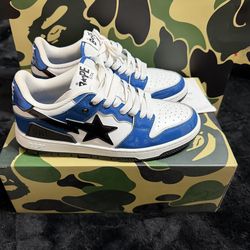 Bape Star Shoes New Authentic Size 9 Men