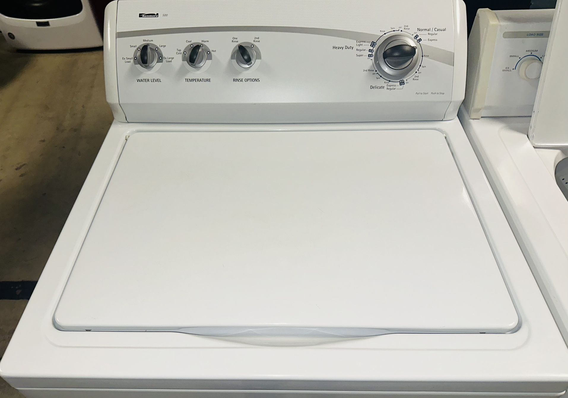 Kenmore Super Capacity Washer 