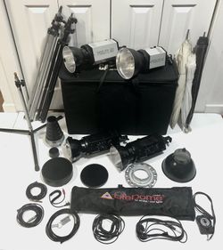 Bowens Calumet 1950 Watt Seconds 4 Strobe Lighting Kit