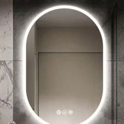 Vanity light up and defrost capability