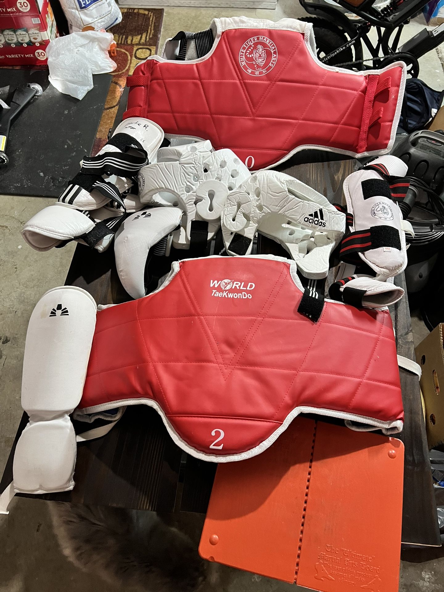 XS taekwondo, sparring gear